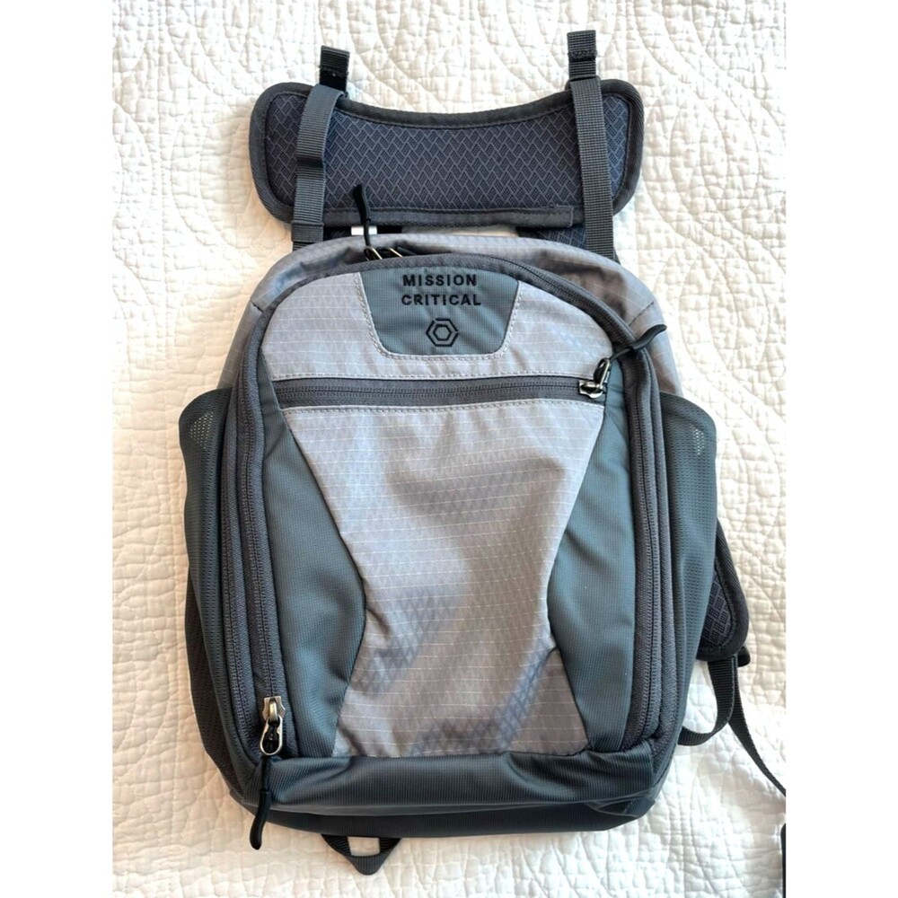 Mission Critical S02 Daypack Tactical Baby Gear Dad Backpack Diaper Bag Gray New